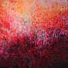 Malerei, Bewegung, Acryl auf Leinwand, 140x160 cm