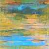 Malerei, Seenlandschaft 1,Acryl auf Leinwand, 80x120 cm
