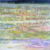 Malerei, Wachsen und SprieÃÅ¸en, Acryl auf Leinwand, 100x100 cm