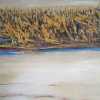 Malerei, Cadzand, Acryl auf Leinwand, 80x100 cm